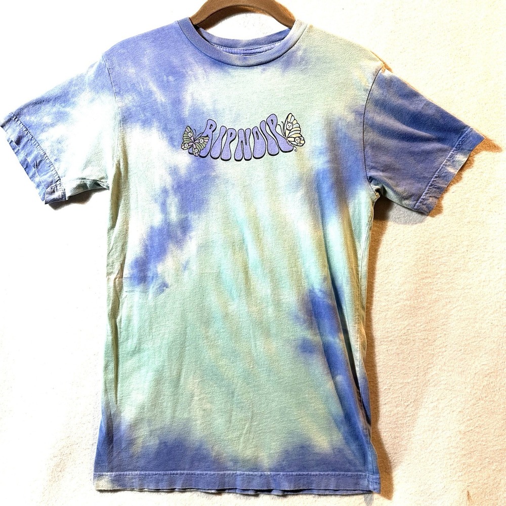 Ripndip Think Factory‎ Blue Tie Dye T-Shirt Aize Small S